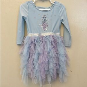 Disney Whimsical Blue and Purple Theater Costume with Tutu Skirt